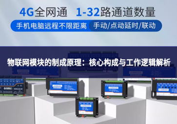 物联网模块的制成原理:核心构成与工作逻辑解析 物联网模块的制成原理:核心构成与工作逻辑解析