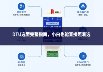 DTU选型完整指南，小白也能直接照着选
